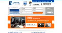 Desktop Screenshot of gabrielimoveis.com.br